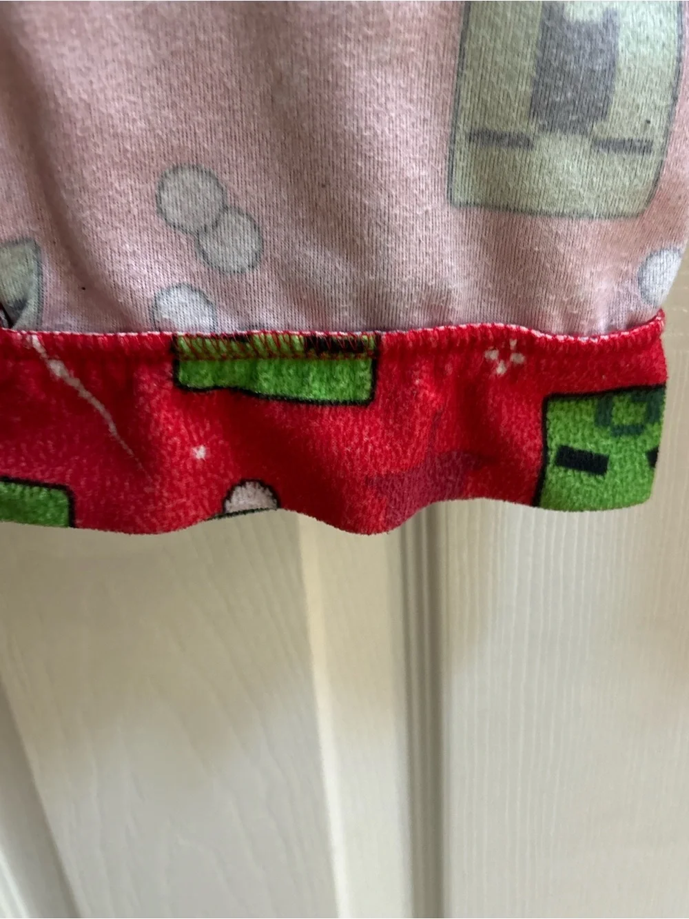 Kids Minecraft Fleece Pajama Set